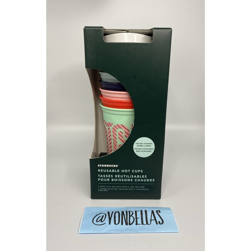 STARBUCKS *Holiday 2020* Reusable Coffee Cups